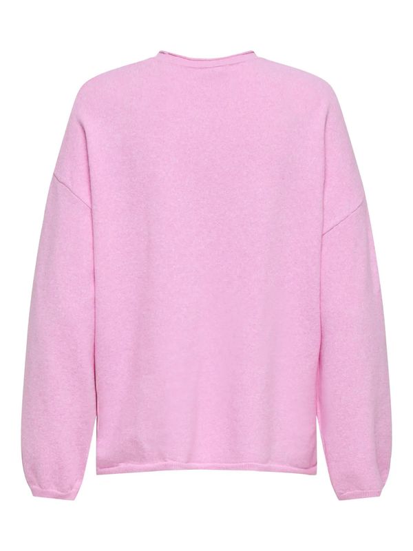 Only Onlloyal Amalio Strikkegenser Rosa