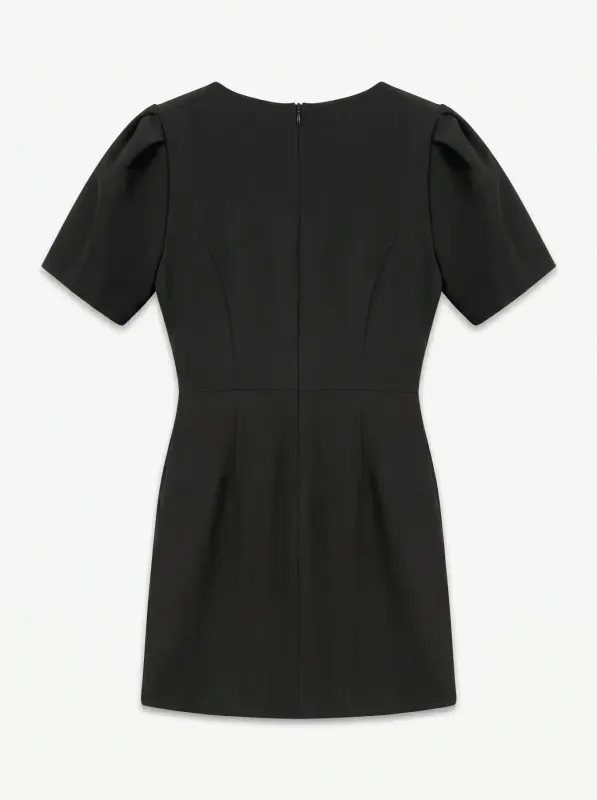 Vero Moda Vmmagnes Puffermet Kjole Svart
