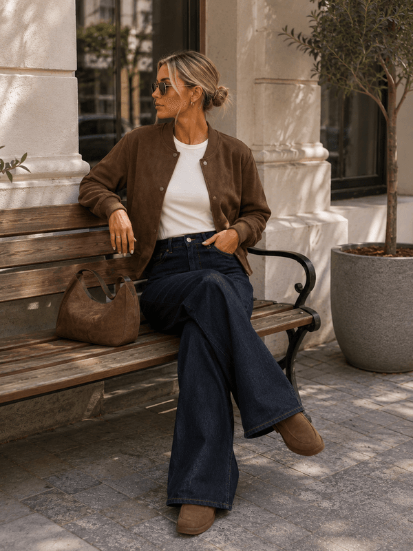 Only Onlmadison Blush Highwaist Wide Stay Blue Jeans Dk.Blue 30
