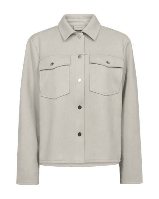 Hovedbilde Fqduwa Jacket Moonbeam Faux Suede