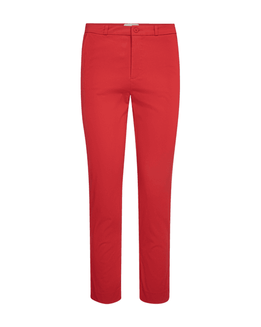 Hovedbilde Freequent Fqsolvej Ankel Pants Rød