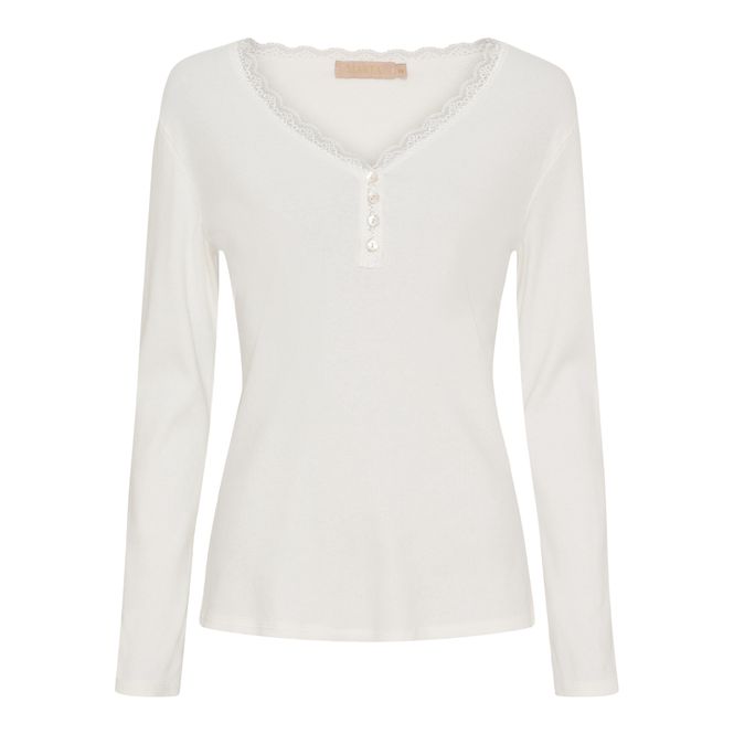 Hovedbilde MdcCalista LS Tee Offwhite