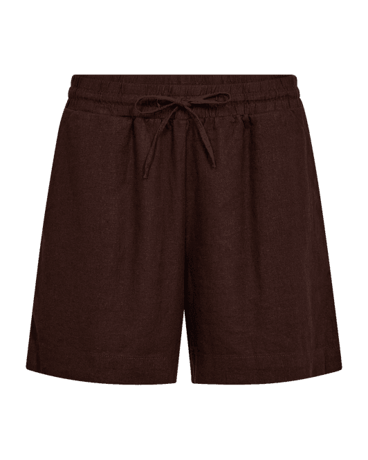 Hovedbilde Freequent Lava Linshorts Brun