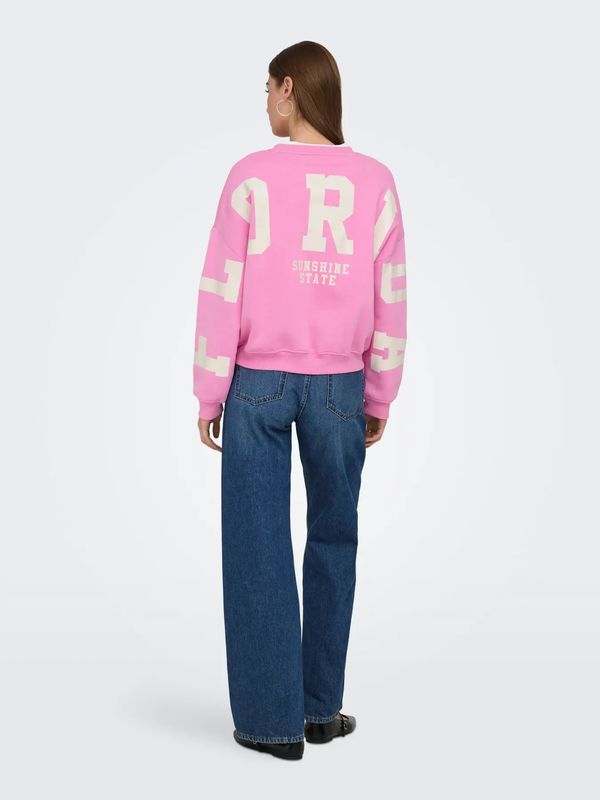 Only Onlsweat Rosa Loose Fit Genser 