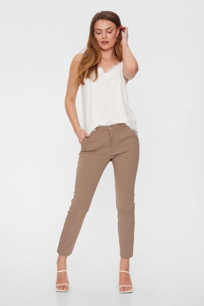 Fqsolvej Pants Desert Taupe