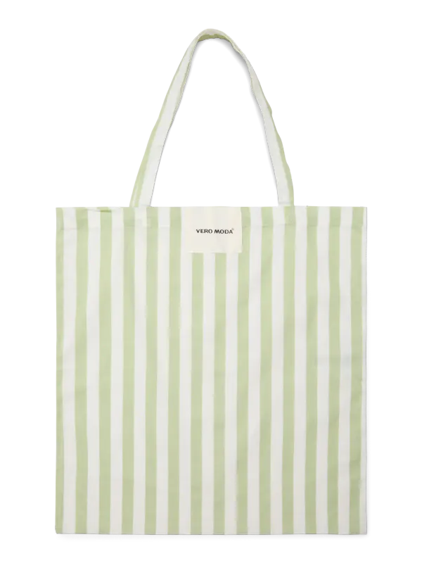 Vero Moda Vmmelodi Handlenett Grønn Striper