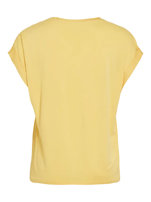 Vila Viellette Satin Top Gul