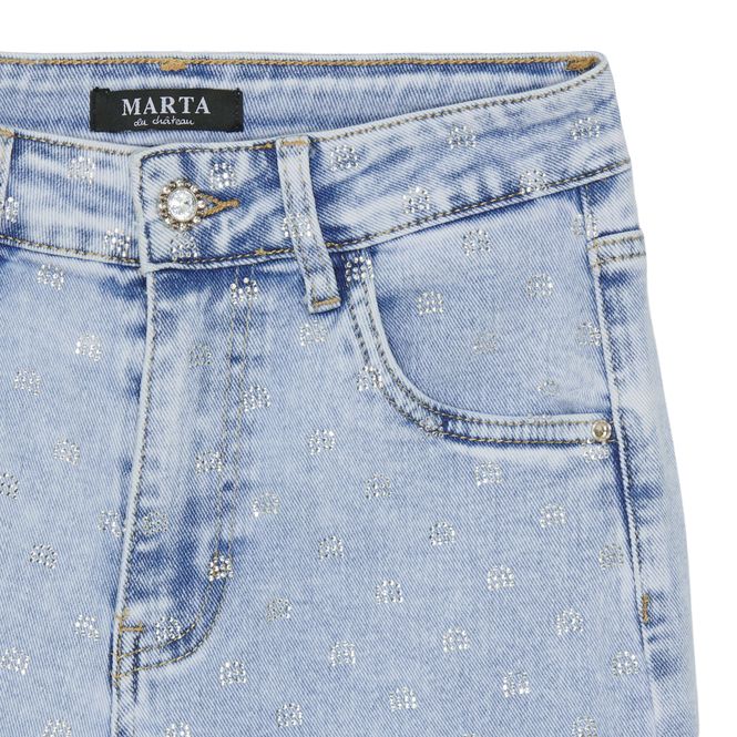 Hovedbilde Mdcadelita Jeans Bling Lt.Blue