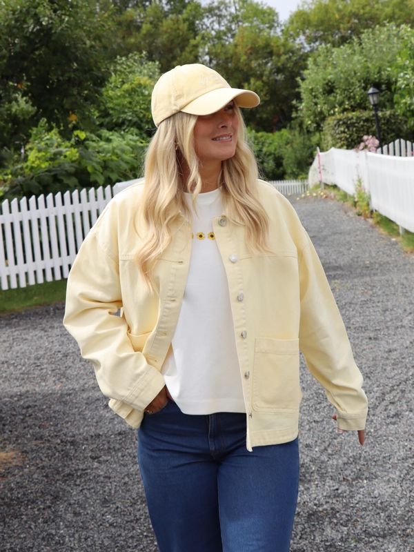 Vero Moda Vmjamie Denim Shacket Gul