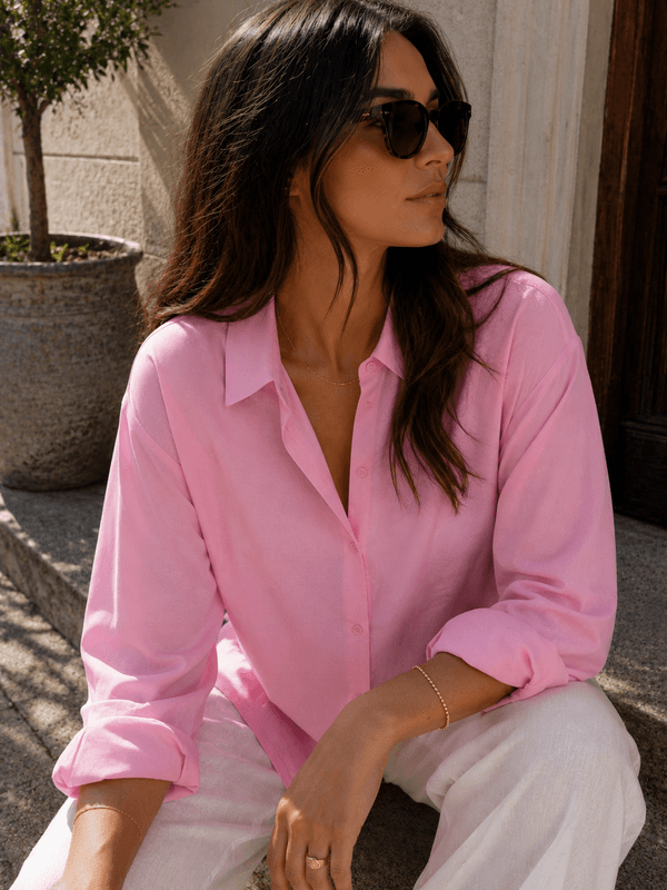 Vero Moda Vmmelaney Skjorte Rosa