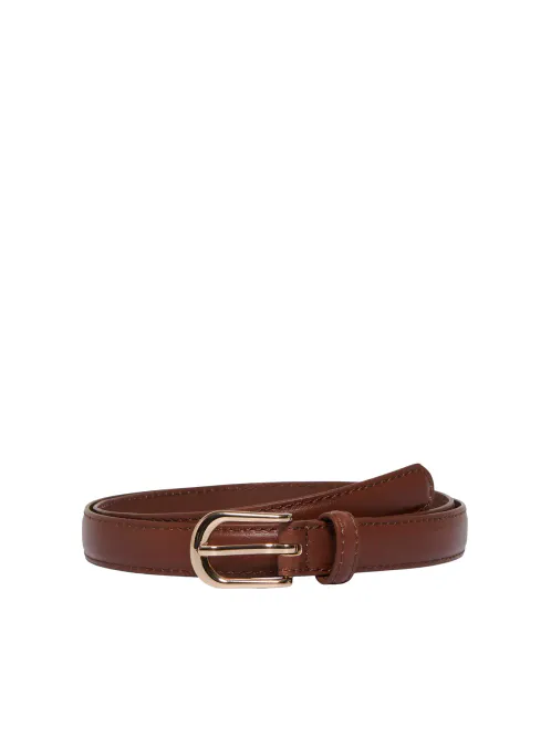 Hovedbilde Only Onlhazel Belte Med Gullspenne Cognac ...