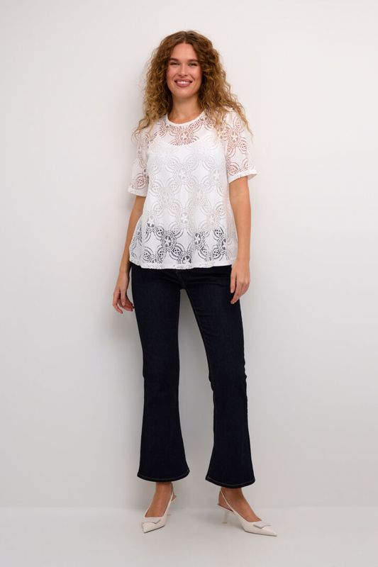 Cuhenriette Olu Blouse Spring Gardenia