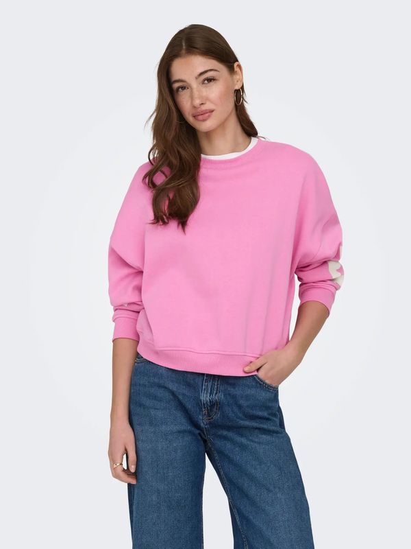 Only Onlsweat Rosa Loose Fit Genser 