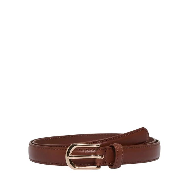 Hovedbilde Onlhazel Jeans Belt Cognac Gold Buckle