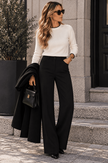 Hovedbilde Freequent Fqreno Dressbukse Svart 32