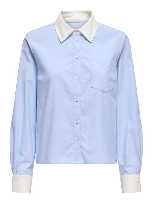 Hovedbilde Only Onlparis Skjorte Lyseblå