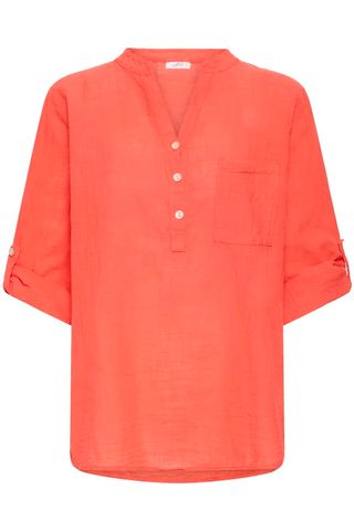 Hovedbilde Sbalexa Solid Blouse 2 Red