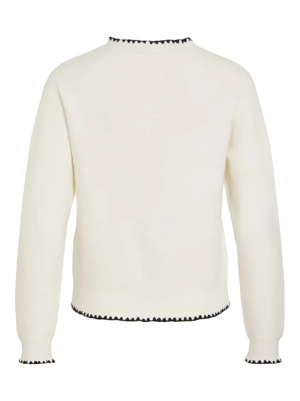 Vila Vitegni Strikkegenser Offwhite