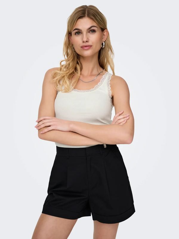 Only Onlsara Blonde Singlet Offwhite