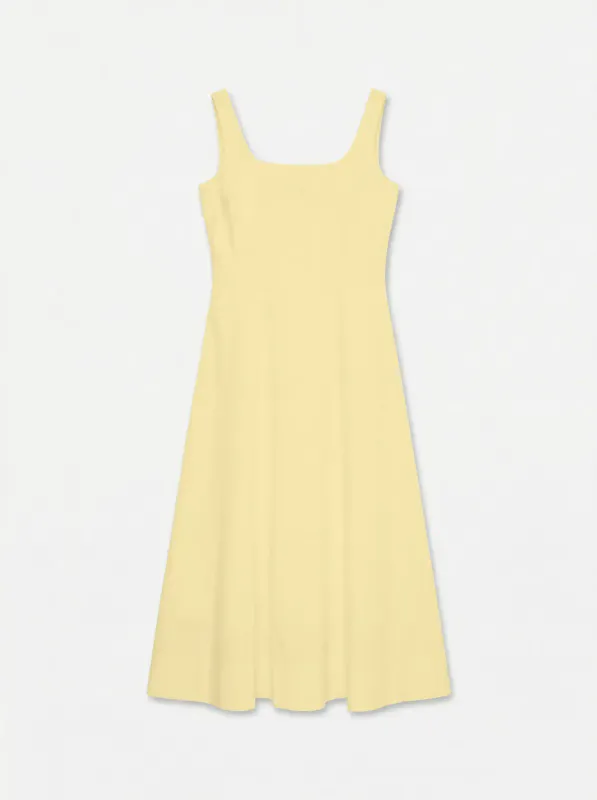 Vero Moda Vmlotus Maxikjole Elegant Kjole i Bomull Gul