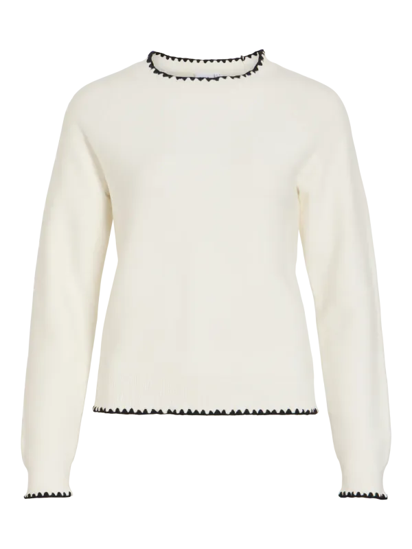 Vila Vitegni Strikkegenser Offwhite