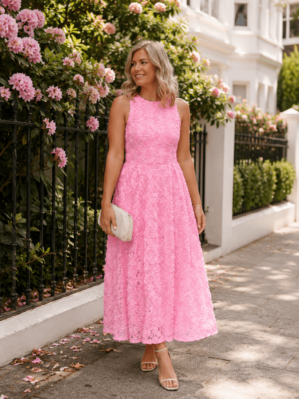 Vila Viglory Kjole Rosa