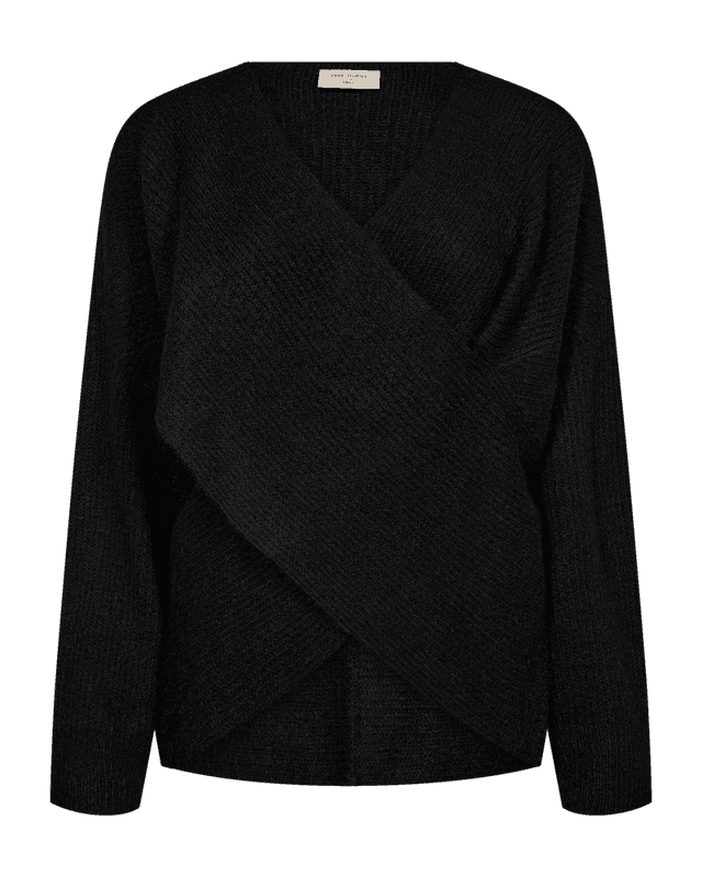 Freequent Fqwrappy Pullover Svart