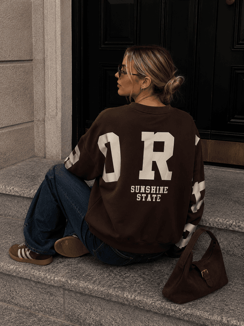 Hovedbilde Only Onlflorida Print Sweatshirt Vinrød