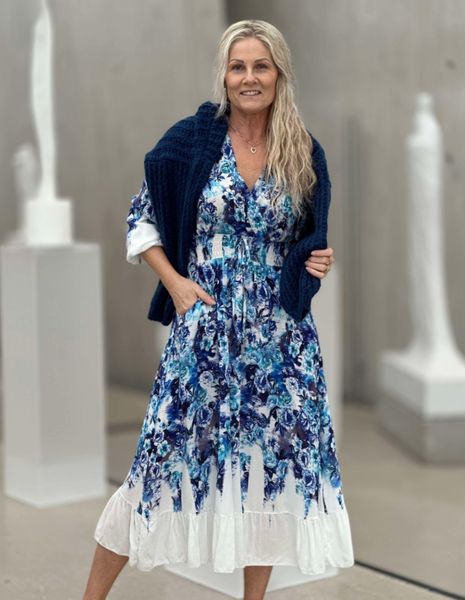 Zienna Dress Blue