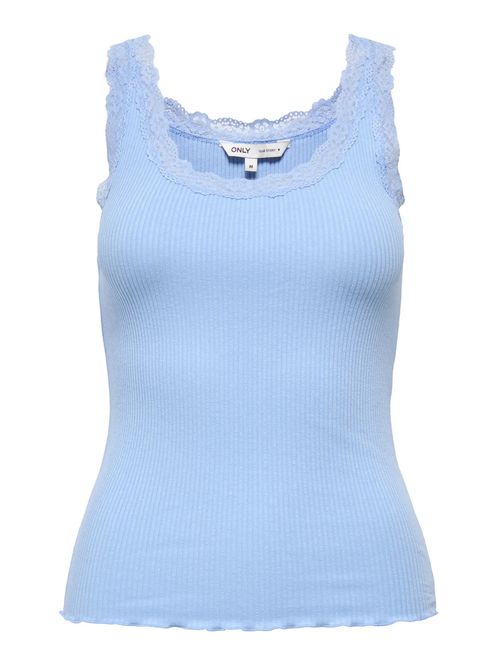Hovedbilde Only Onlsara Sharai Tank Top Lyseblå Blondetopp