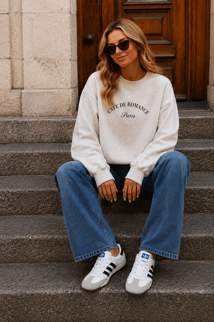 Hovedbilde Vero Moda Vmrianne Sweatshirt Oatmeal