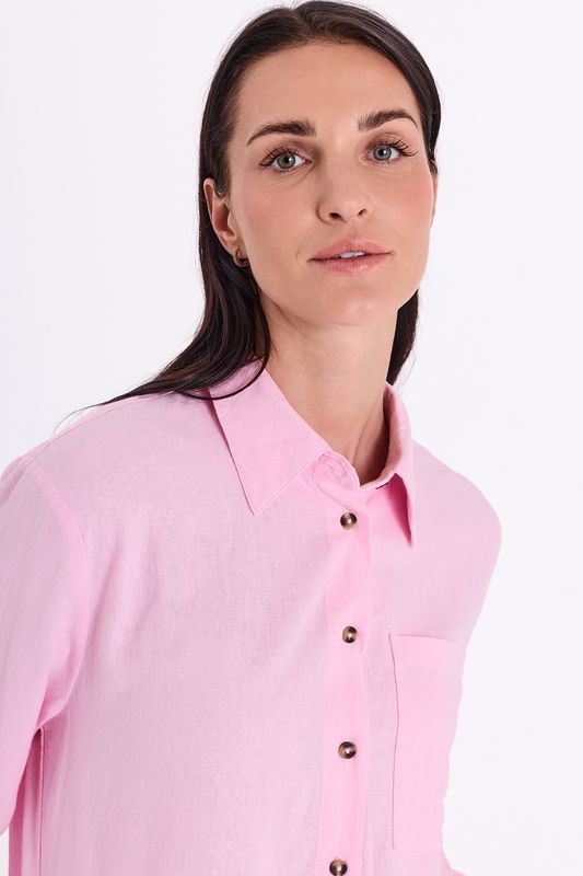 Freequent Fqlava Skjorte Rosa