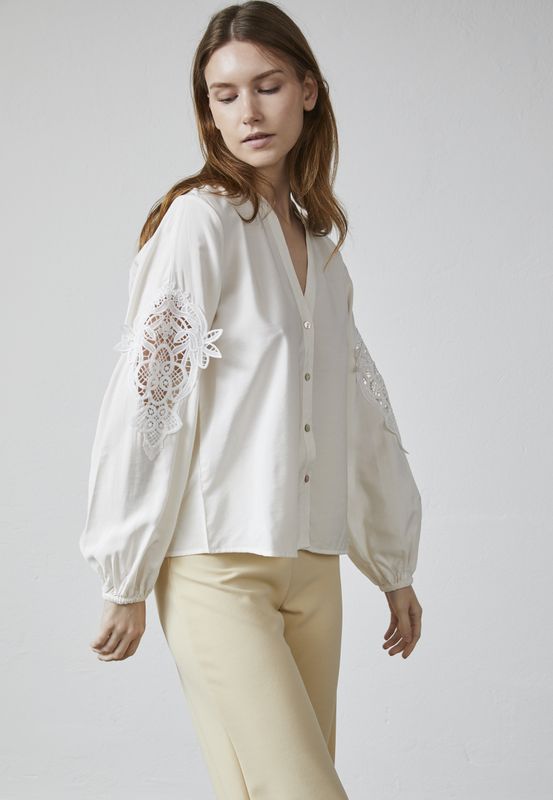 Viaba Shirt Offwhite