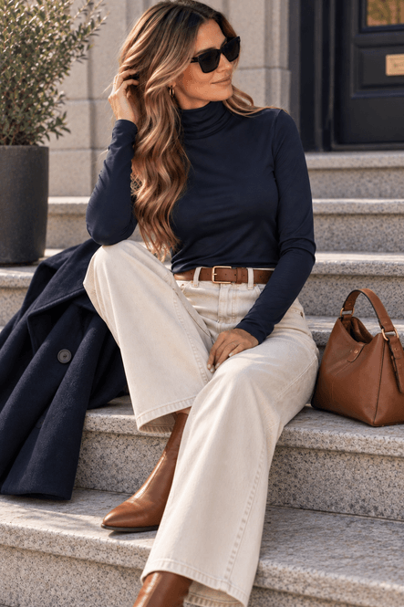 Hovedbilde Freequent Fqliana Pologenser Navy